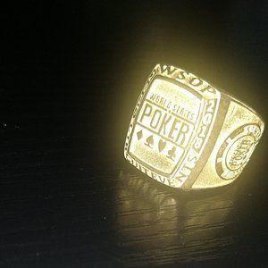 18k Gold Ring World Series Poker Circuit Event 2017-2018